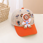 Kids Astronaut Carton with Breathable Mesh Fabric Summer Cap