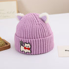 Children's Cute Kitten Winter Knitted Warm Cap