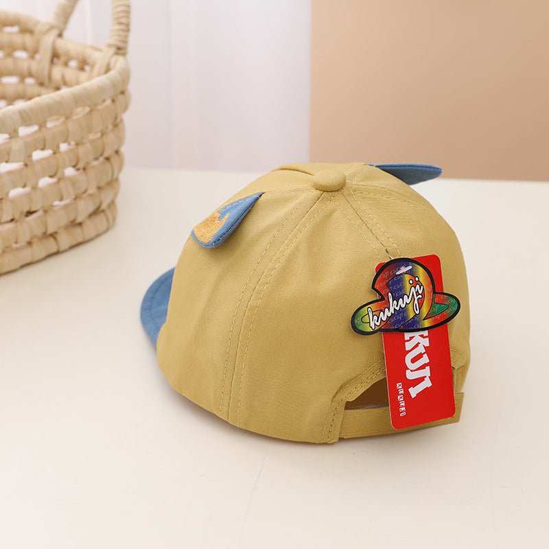 Korean Style Soft Brimmed Animal Cartoon Baby Caps