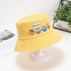 Korean Style Cute Cartoon Printed Bucket Hat for kids