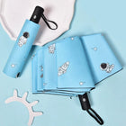 Fully automatic umbrella for rain, UV protection, Sun protection