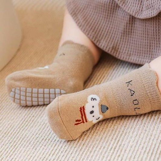 All Seasons Boneless Warm Baby Socks With Non-Slip Palm Pad