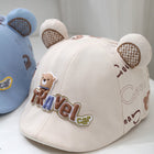 Korean Version Short Brimmed Cute Cartoon Bear Cap For Children