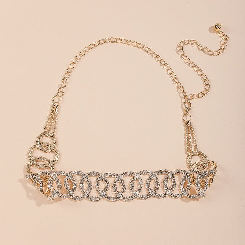 Glam and Fashionable Waist Chain Belt for Women