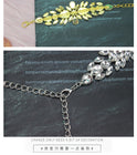 Premium Rhinestone Inlaid Flexible Chain Belt for Women