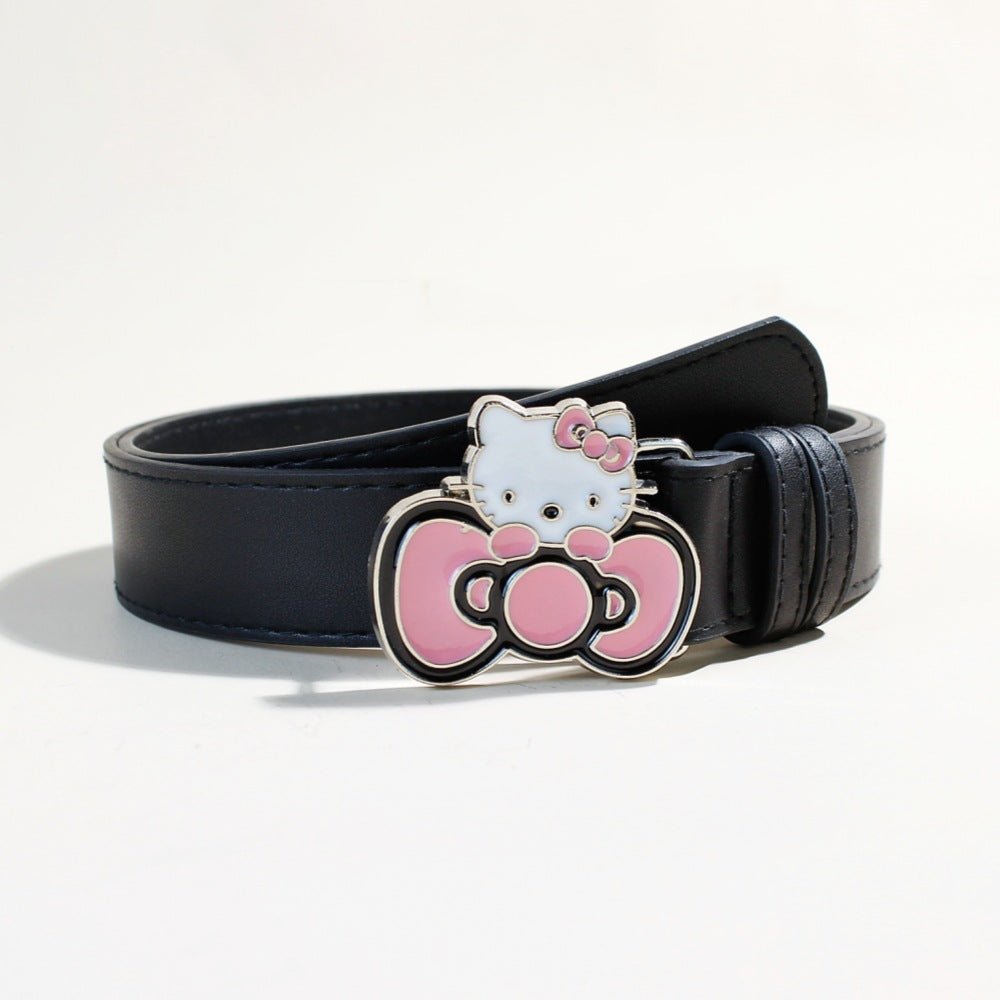 Korean Style Hello Kitty Buckle Wrist Belt for Female