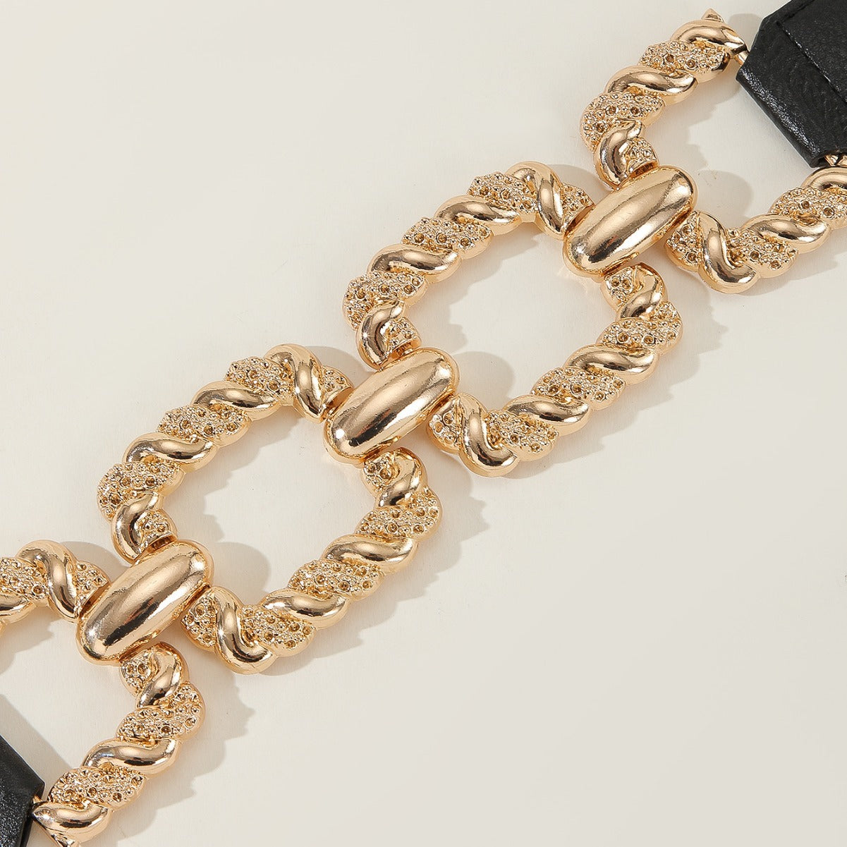 Metal Thick Chain Adjustable Waistband Belt for Women