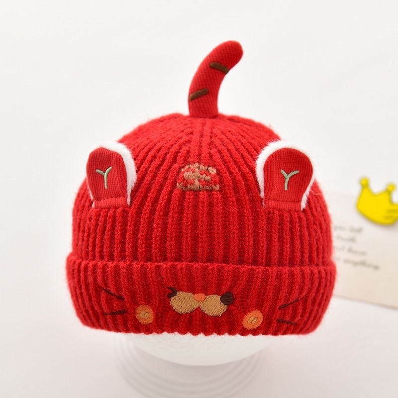 Newborn And Infant Cute Knitted Winter Cap