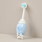 Children's Cute Cartoon Anti Slip Soft Bristles Circular Head Toothbrush