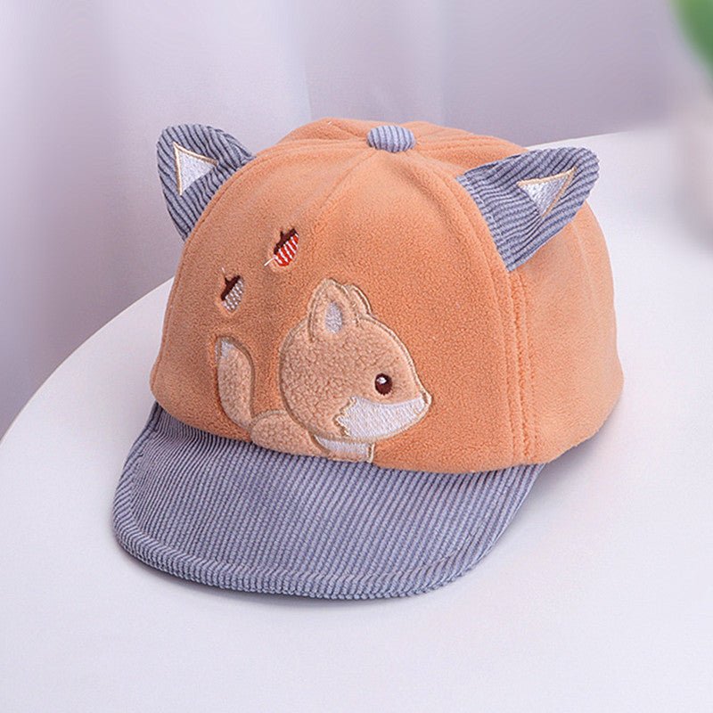 All Seasons Cute & Comfy Cartoon Baby Caps