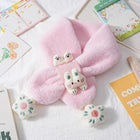 Children's Rabbit Plush Thick and Warm Winter  Muffler