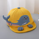 Soft Brimmed Baseball Caps for Cute Babies with Cute Otter