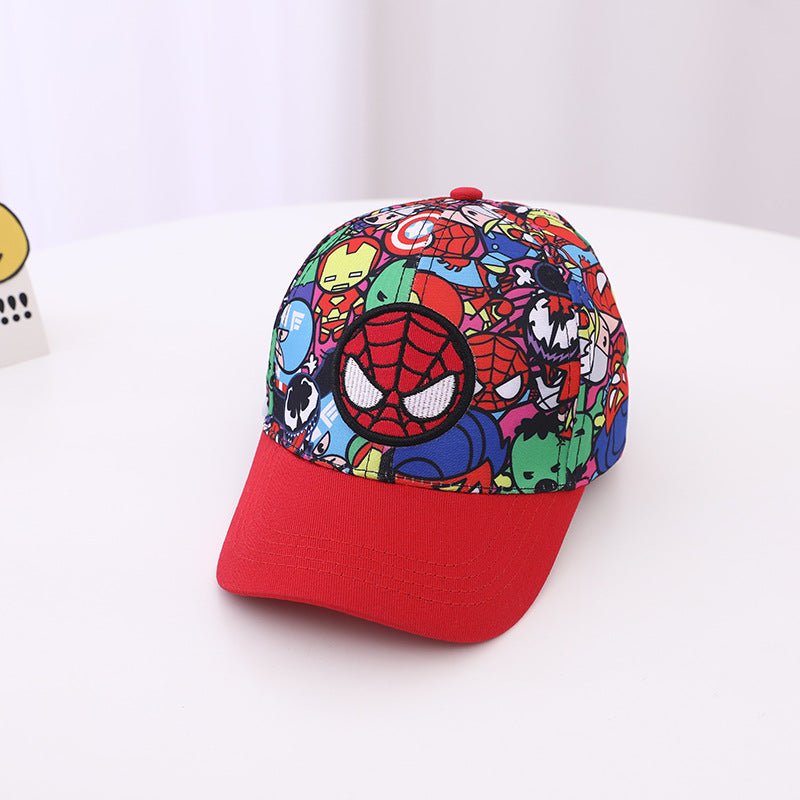 Marvel Series Embroidered Cartoons Comfortable Baseball Cap for Kids