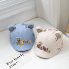 Korean Version Short Brimmed Cute Cartoon Bear Cap For Children