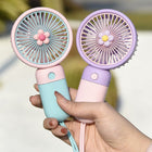 Handheld Portable Air Cooling Rechargeable Mini USB Fans