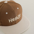 Hip Hop Style Solid Colour Blocked Brimmed Summer Hat for Kids