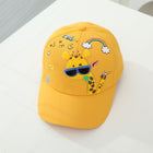 Cute & Versatile Sunshade Cap with Cute Zeraf Cartoon for Boys and Girls