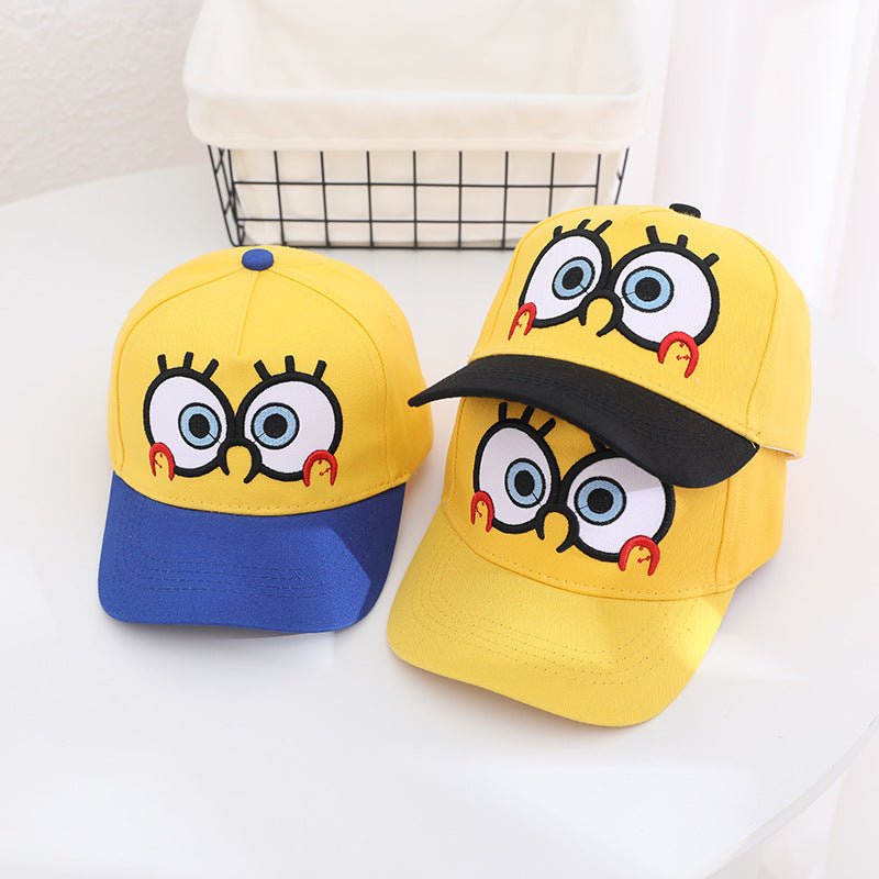 Cartoon Sponge Bob Outdoor Baseball Cap for Kids