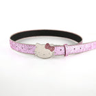 Trendy and Fashionable Hello Kitty Buckle Head Adjustable Belt for Women