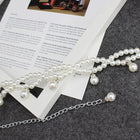 Female Skirt Beaded Versatile Pearl Chain Thin Belt