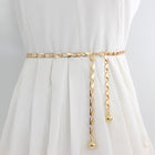 Fashionable Metal Hook Adjustable Waist Chain Women's Belt