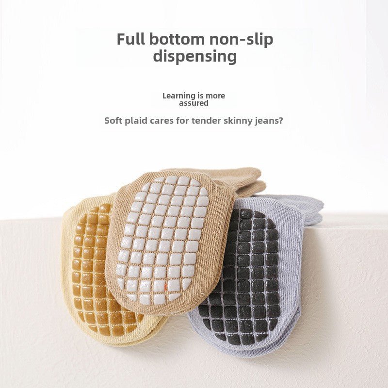 Winter Boneless Warm Baby Socks With Non-Slip Palm Pad