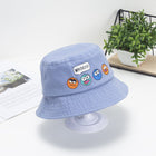 Korean Style Cute Cartoon Printed Bucket Hat for kids