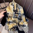 Luxury Design Women's Soft Comfortable Satin Silk Scarf