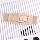 Korean Edition Retro Adjustable Waist Cover Women's Embellished Corset Belt