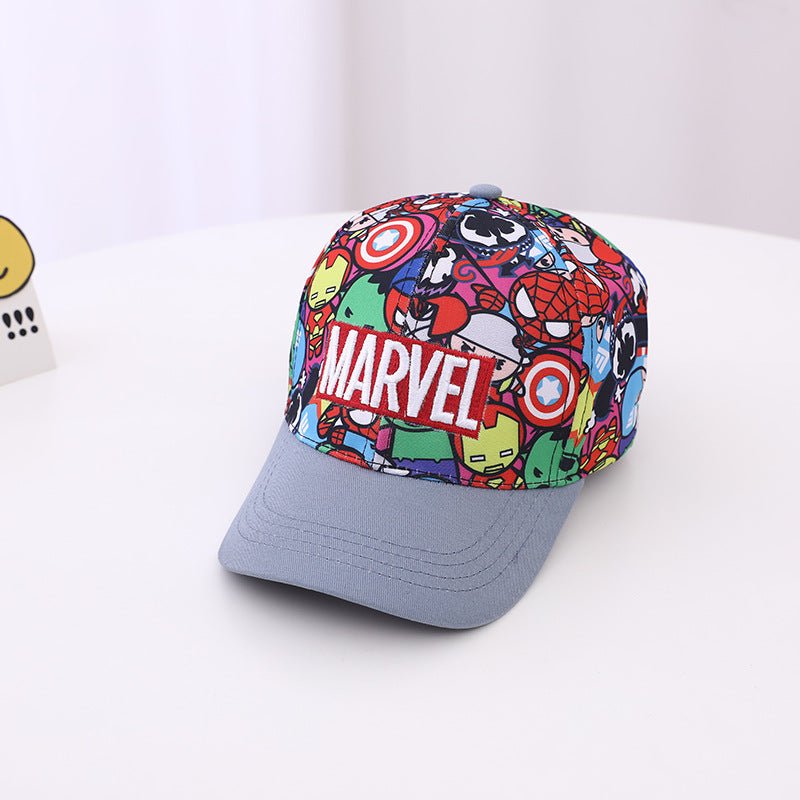 Marvel Series Embroidered Cartoons Comfortable Baseball Cap for Kids