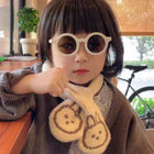 2 in 1 Knitted Winter Baby Cap and Muffler Set