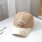 Korean Style Cute & Comfortable Baby Sunhat Bear Letter Cap for Kids