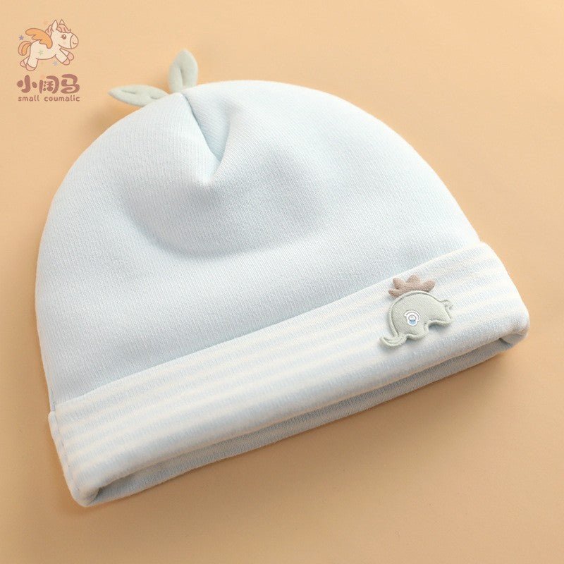 0-3 Months Newborn Double Layered Cute Winter Cap