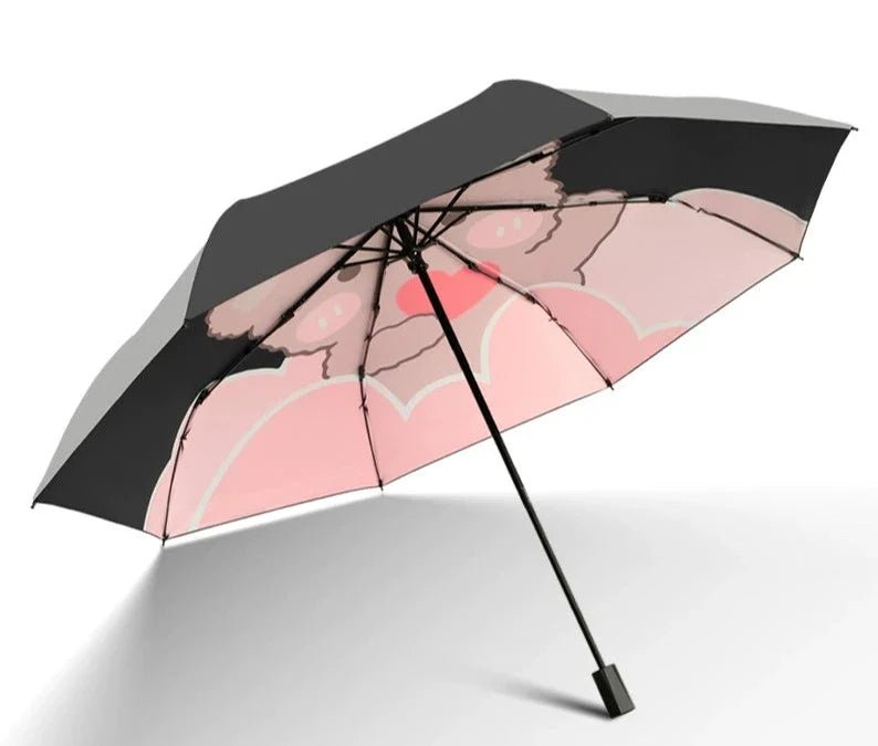 Fully automatic folding UV protected umbrella for all season