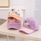 Cute Cartoon Bunny Carrot Baseball Cap For Kids