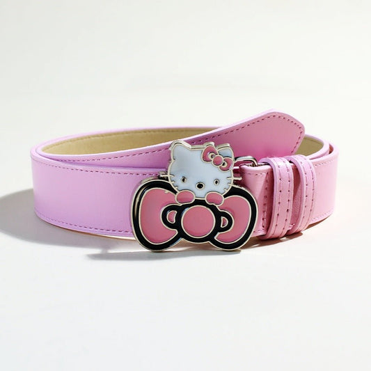 Korean Style Hello Kitty Buckle Wrist Belt for Female