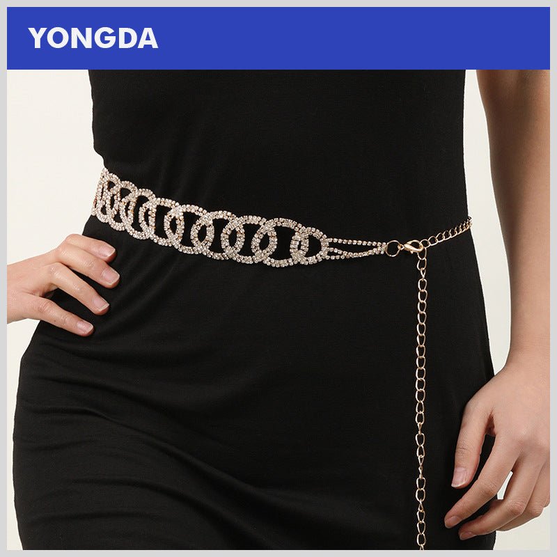 Glam and Fashionable Waist Chain Belt for Women