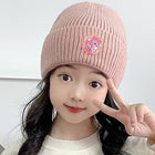 Girl's Cute Unicorn Carton knitted Beanie Cap for Winter