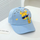 Cute & Versatile Sunshade Cap with Cute Zeraf Cartoon for Boys and Girls