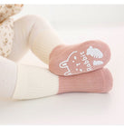 Double Layer Children's Winter Non-slip Padded  Floor Socks