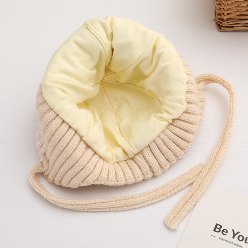 Children's Winter Thick Windproof Plush Cap