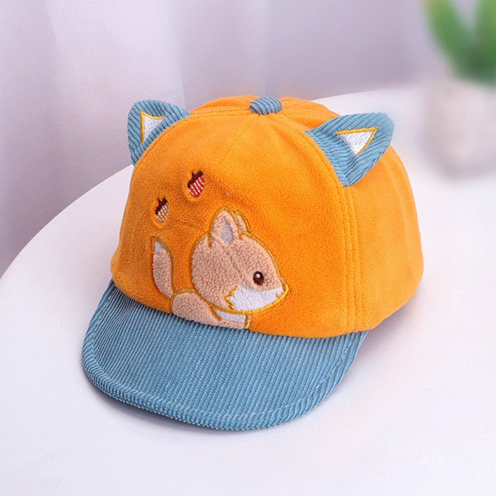 All Seasons Cute & Comfy Cartoon Baby Caps