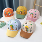 Kids' Dinosaur Cartoon Cap with Breathable Rear Mesh for Comfort