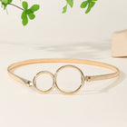 Korean Style Adjustable Metal Spring Belt for Female