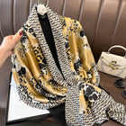 Luxury Design Women's Soft Comfortable Satin Silk Scarf