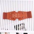 Korean Edition Retro Adjustable Waist Cover Women's Embellished Corset Belt