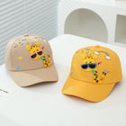 Cute & Versatile Sunshade Cap with Cute Zeraf Cartoon for Boys and Girls