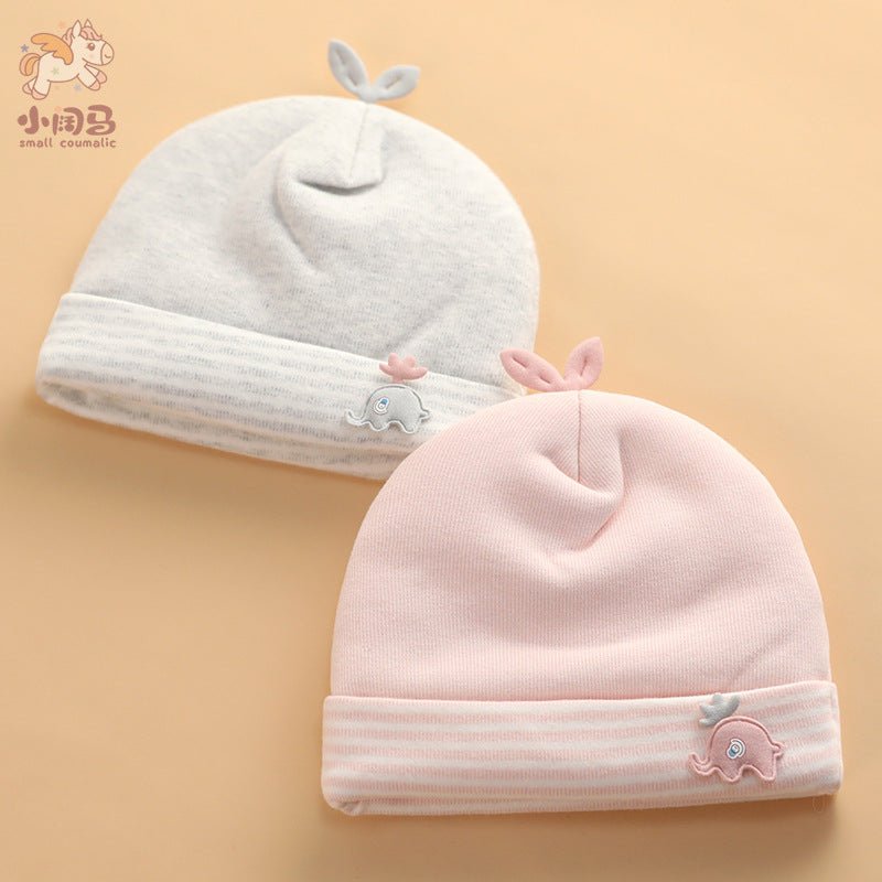 0-3 Months Newborn Double Layered Cute Winter Cap