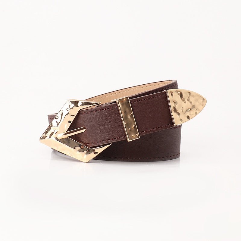 Simple and Cool Alloy Buckle Belt for ladies Jeans Decorated Trouser Belts