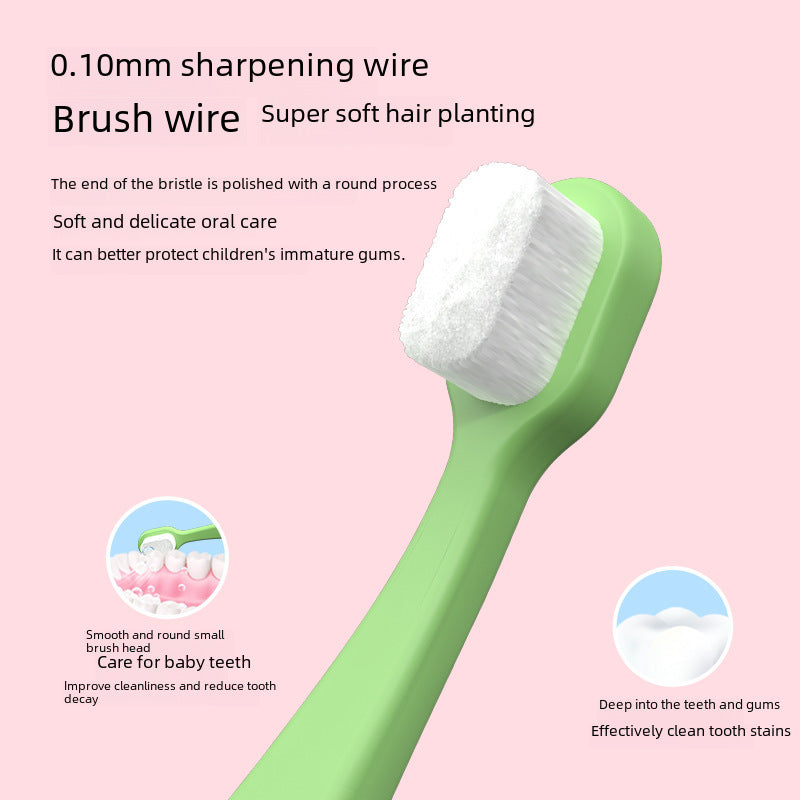 Cute Soft and High Density Bristles Toothbrush for Kids